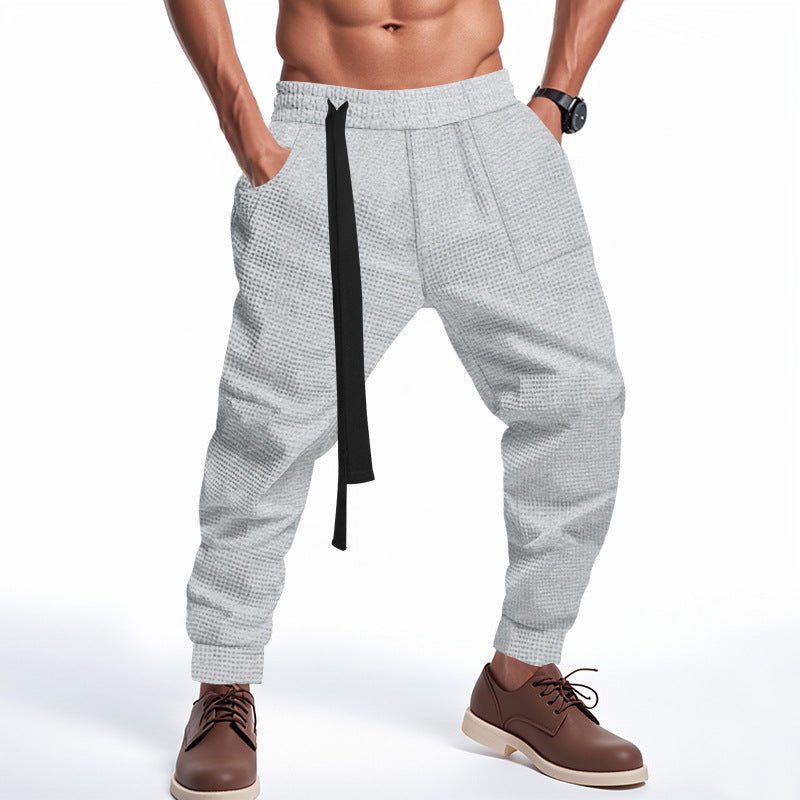 Men's Waffle Knit Track Pants
