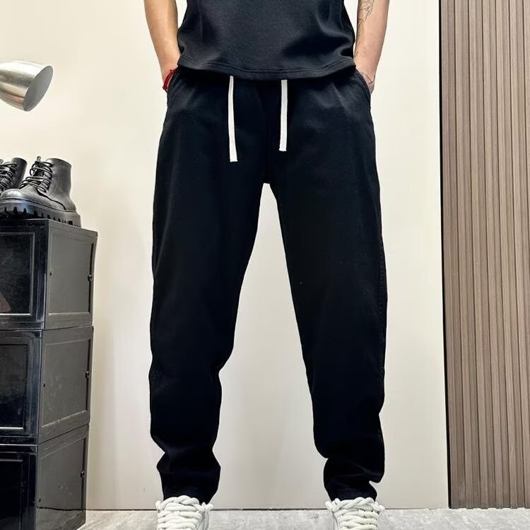 Men's Slim-Fit Straight-Leg Casual Pants