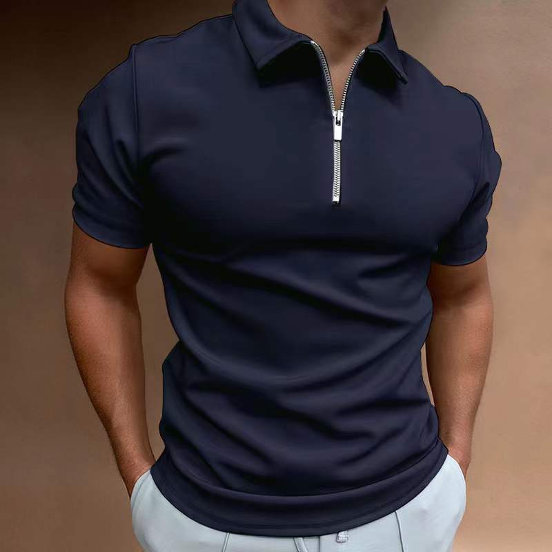 Men's Digital Print Polo Shirt
