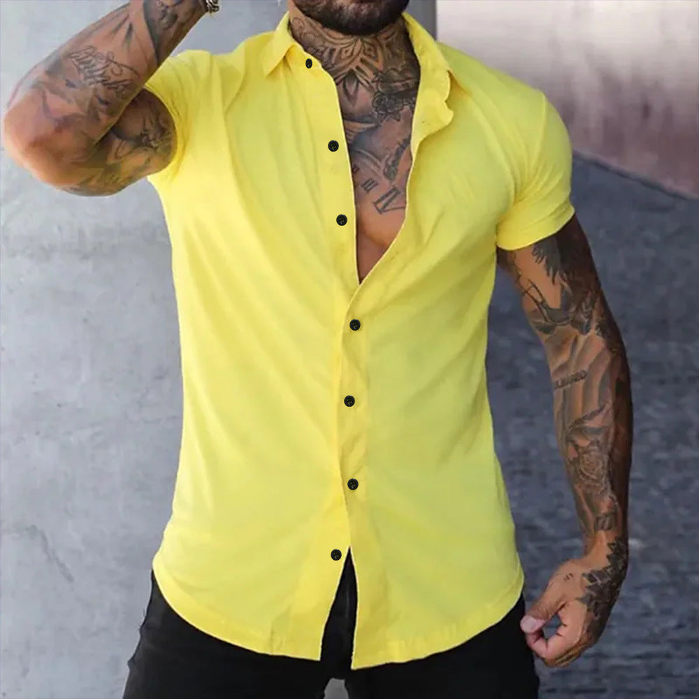 Men's Slim Fit Casual Shirt
