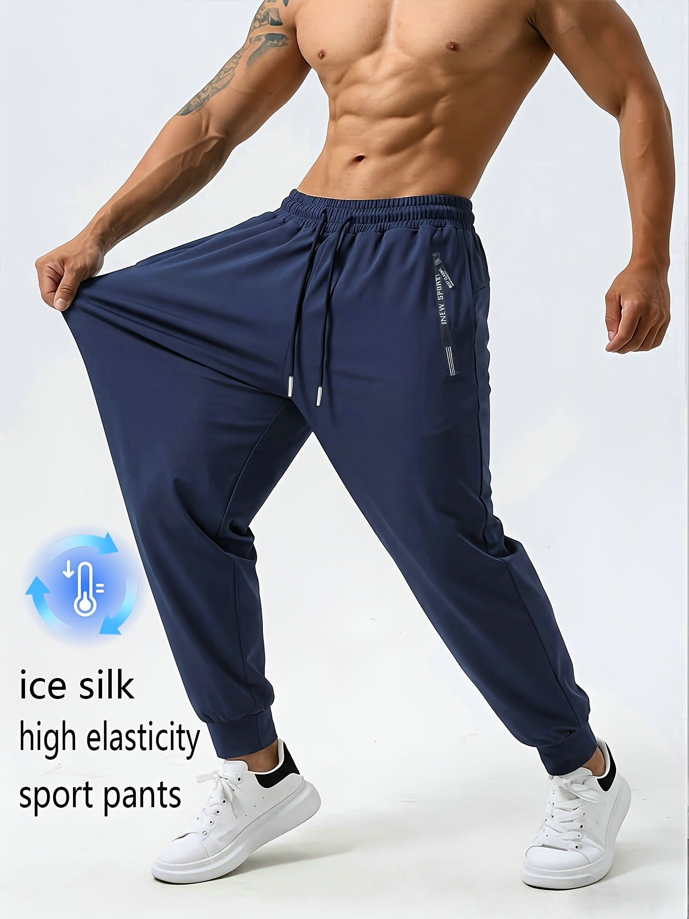 Men's Quick-Dry Stretch Sport & Fitness Pants
