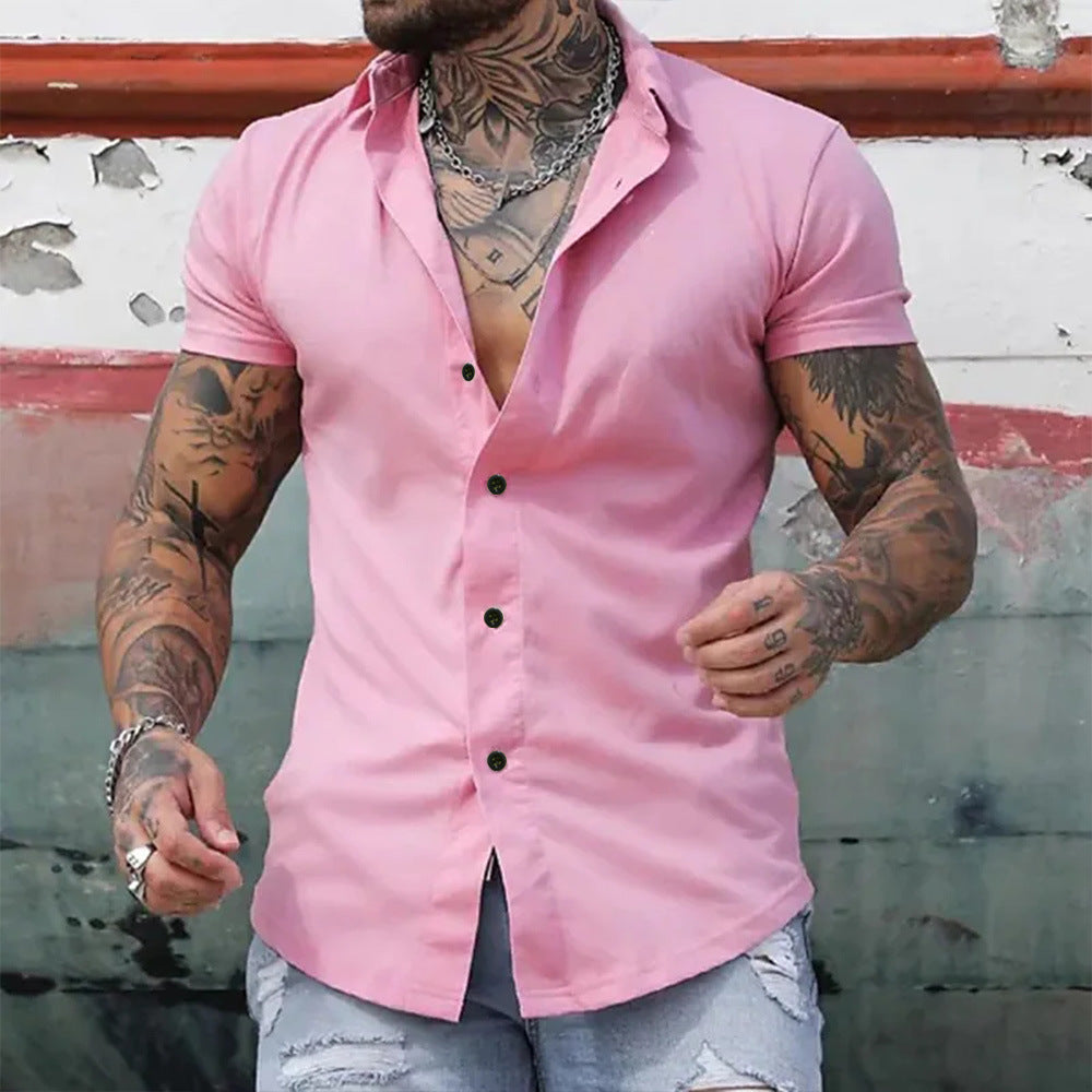 Men's Slim Fit Casual Shirt