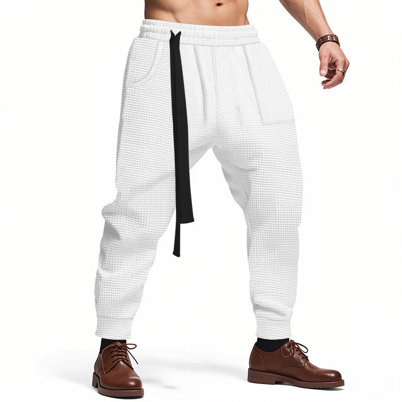 Men's Waffle Knit Track Pants