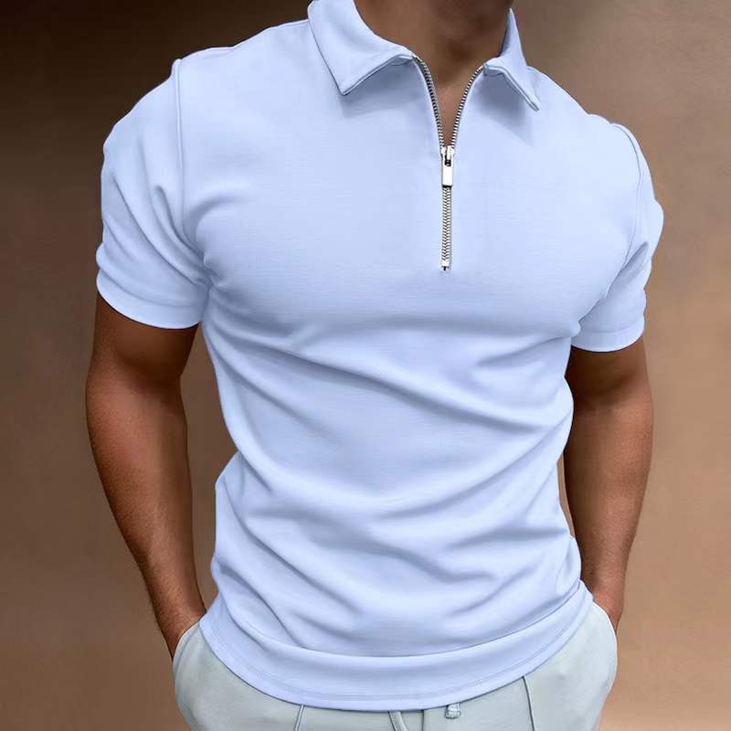 Men's Digital Print Polo Shirt