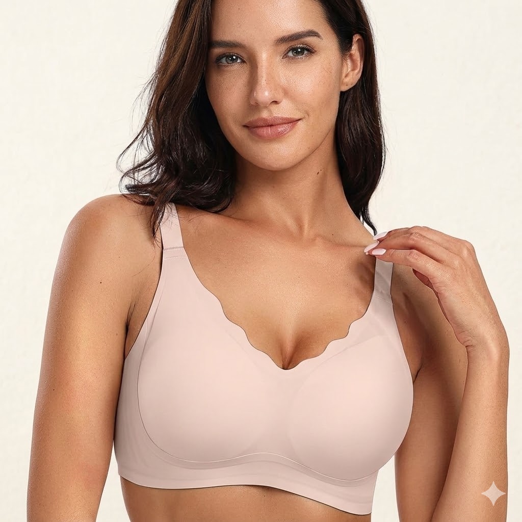 Jelly Bras For Women No Underwire With Support - S-2XL