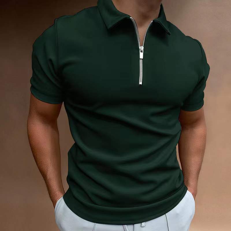 Men's Digital Print Polo Shirt