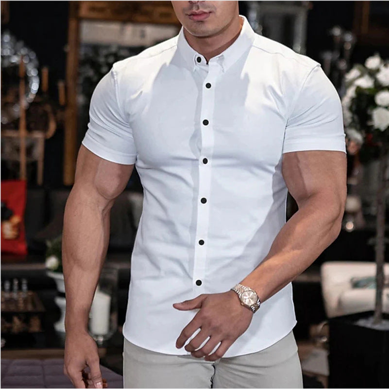 Men's Slim Fit Casual Shirt