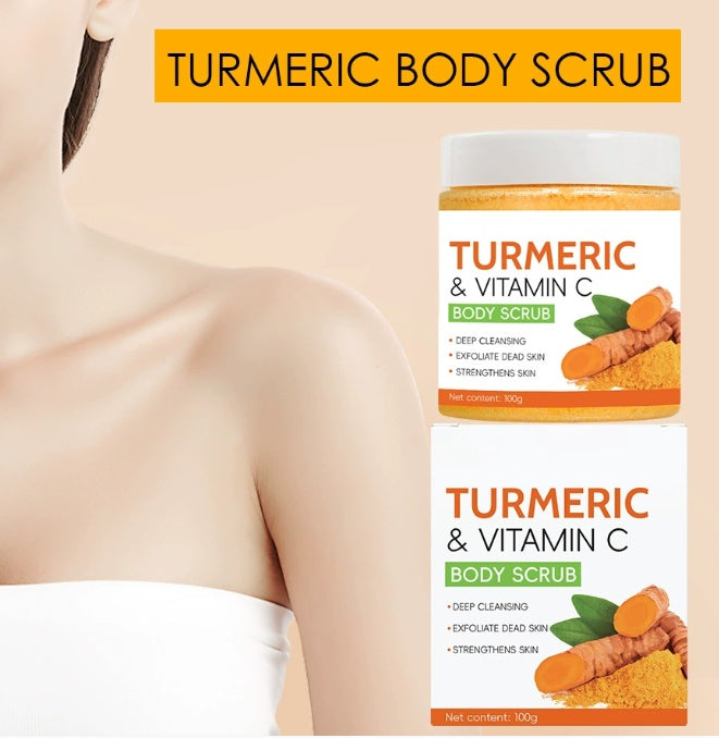 Turmeric Facial Scrub & Body Cleanser