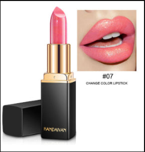 Metallic Pearlescent Color-Changing Lipstick