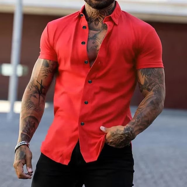Men's Slim Fit Casual Shirt