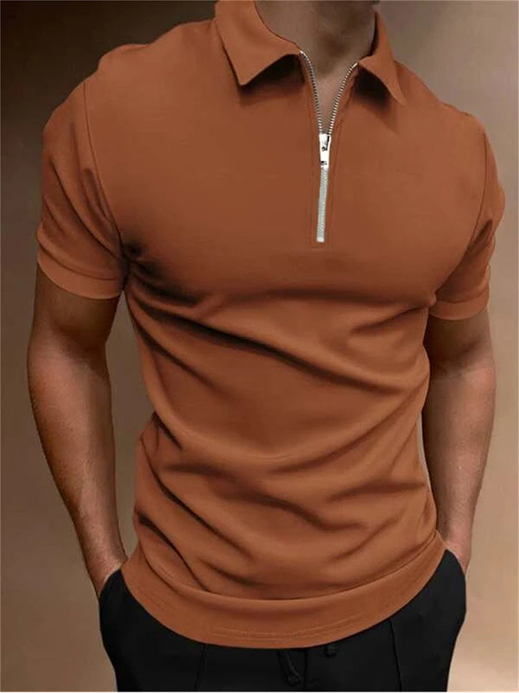 Men's Digital Print Polo Shirt