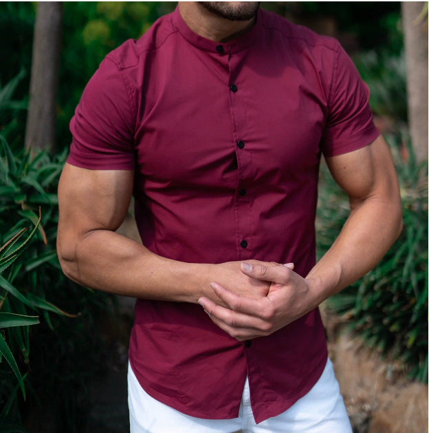 Men's Slim Fit Casual Shirt