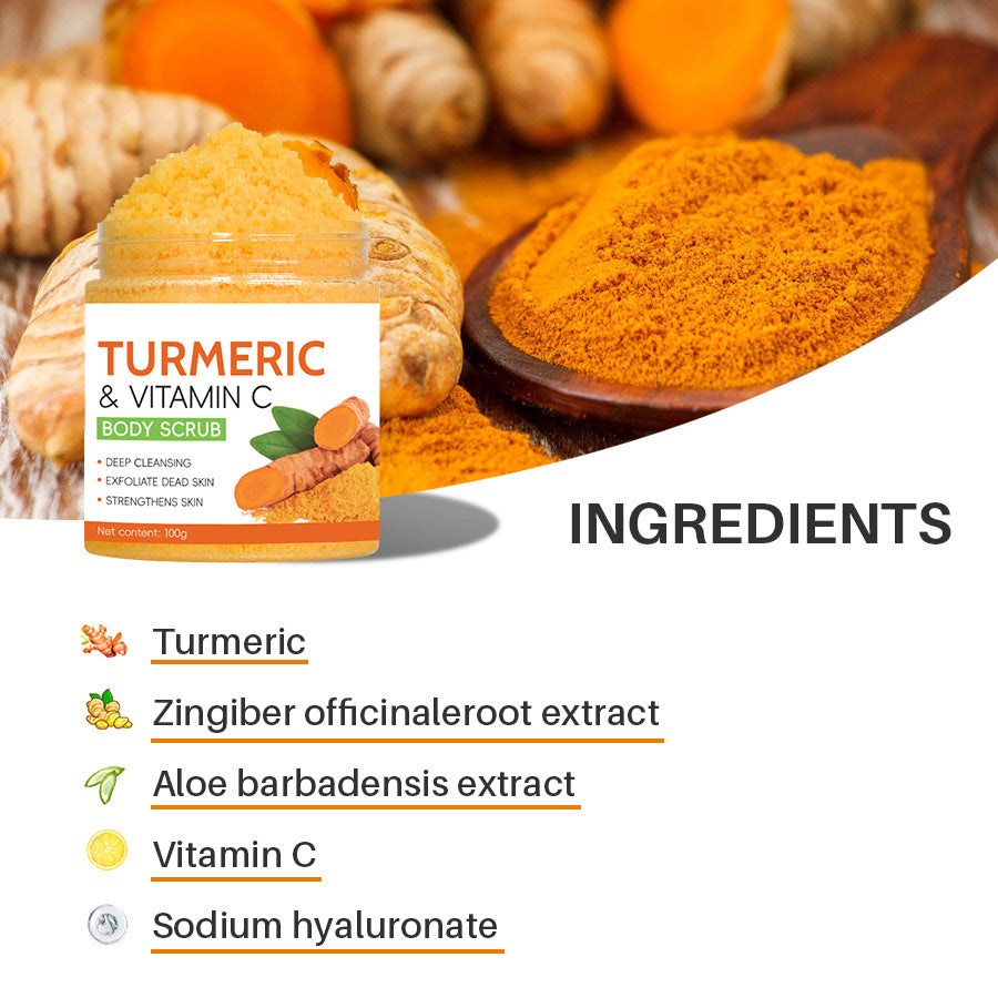 Turmeric Facial Scrub & Body Cleanser