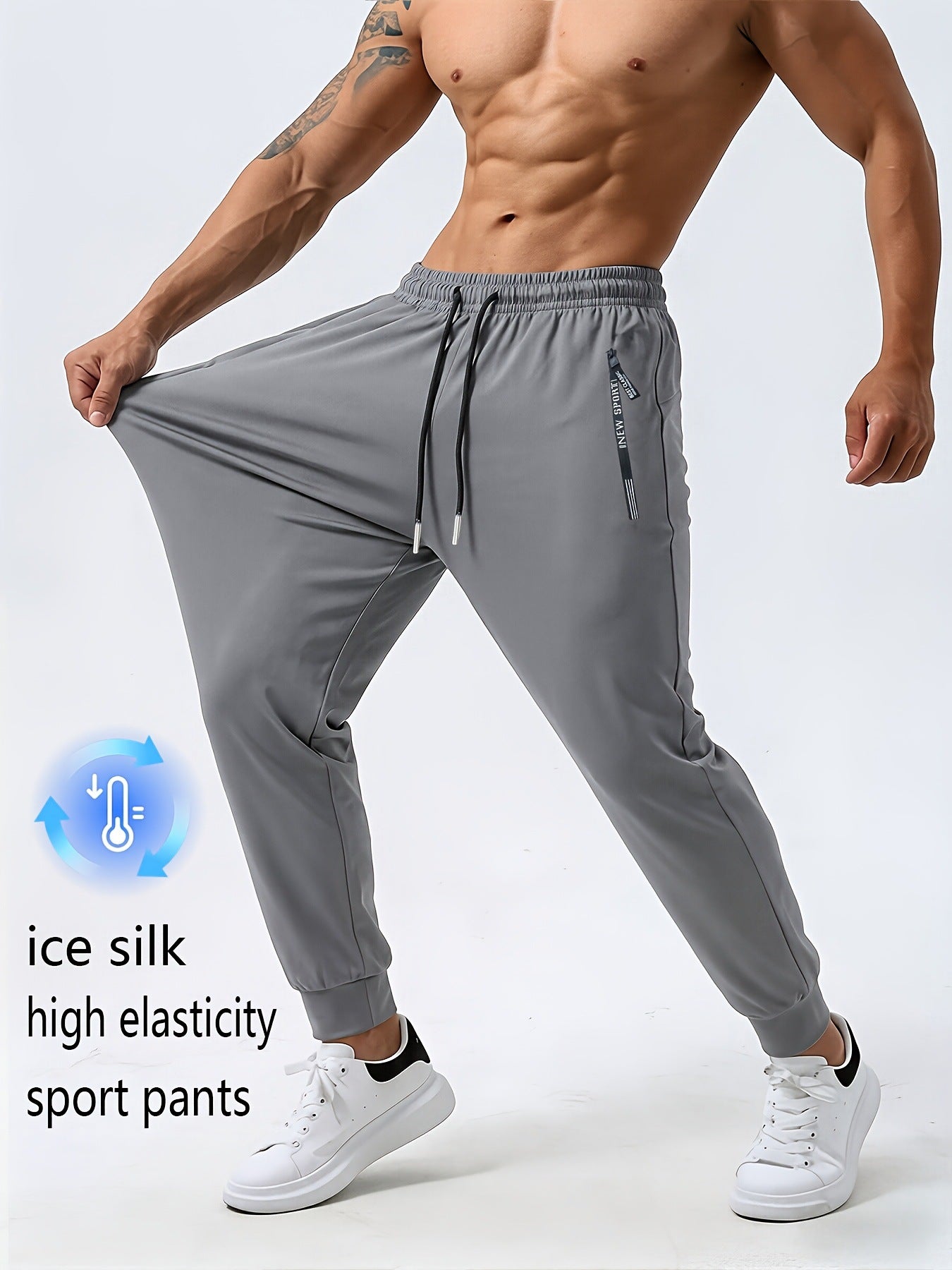 Men's Quick-Dry Stretch Sport & Fitness Pants
