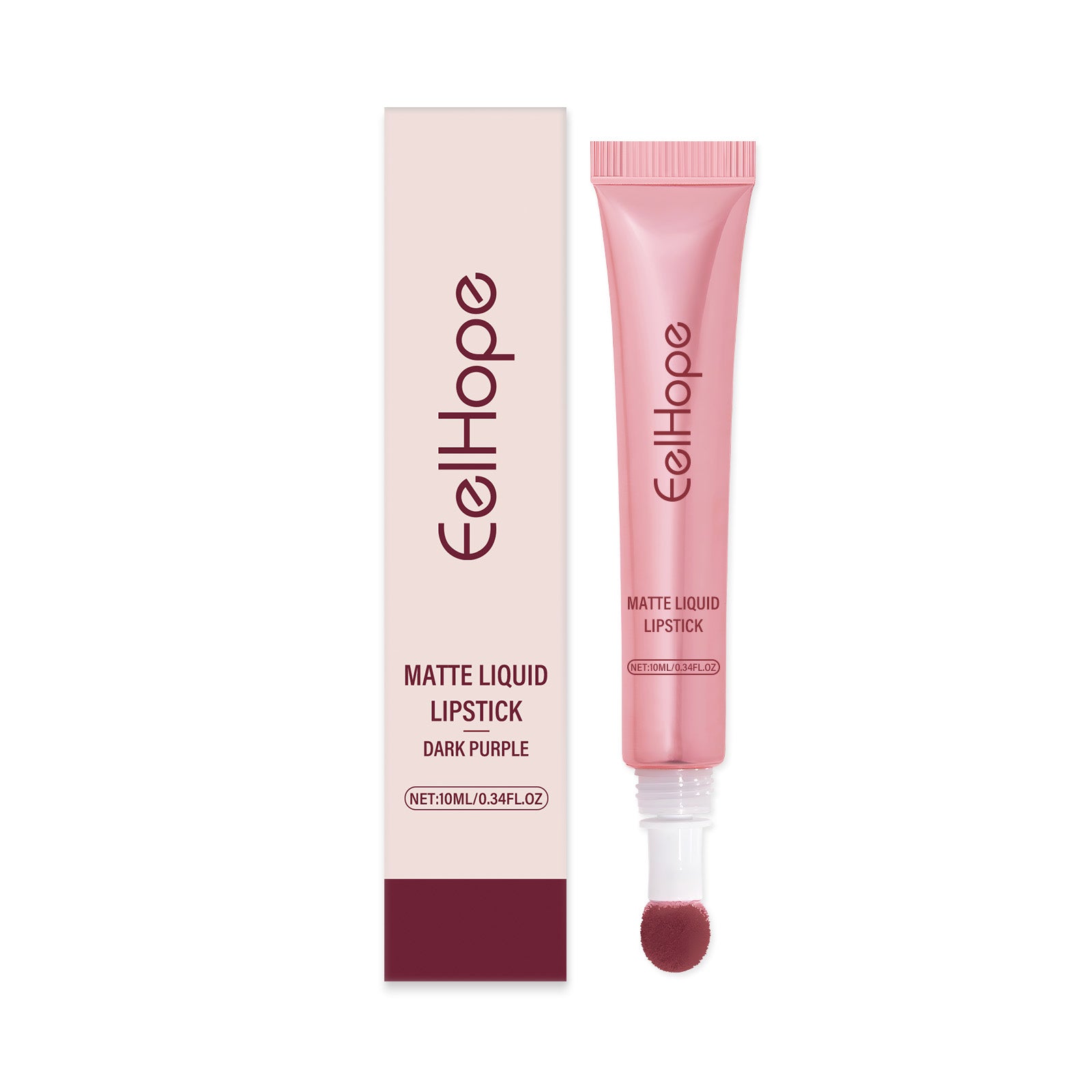Eelhope Matte Liquid Lip Gloss Series Naturally Easy Color Colorful Lip Gloss Non-Stick Cup Multi-Color Moisturizing Lip Gloss