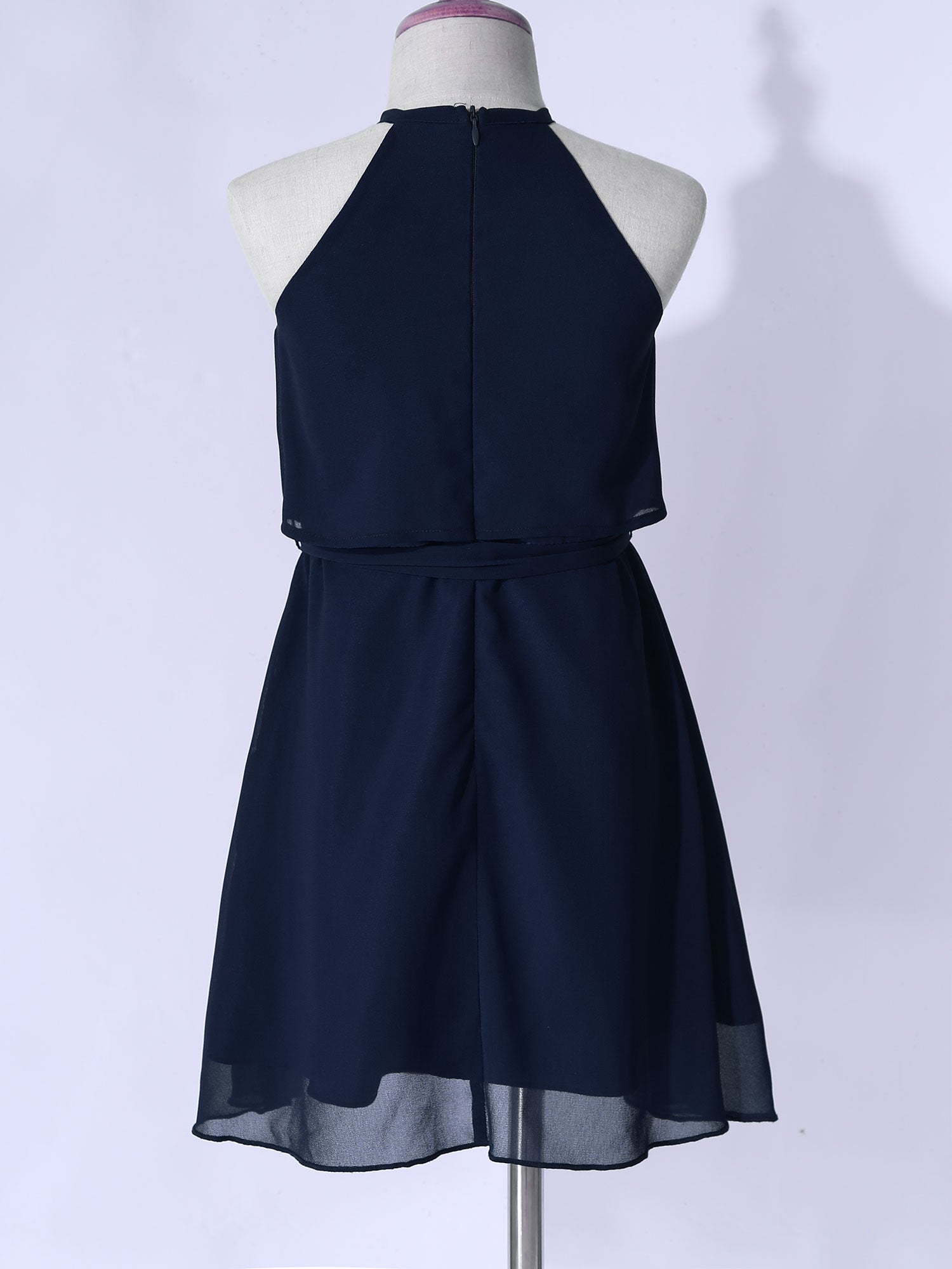 Girls' Chiffon Flower Wedding Party Dress