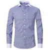 Liu Ming Customized Men S Spring Summer Fashion Clothing Cotton Comfortable Business Long Sleeve Solid Stripe Shirts