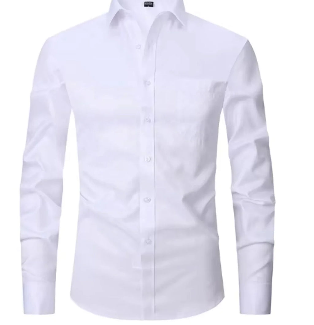 Liu Ming Customized Men S Spring Summer Fashion Clothing Cotton Comfortable Business Long Sleeve Solid Stripe Shirts
