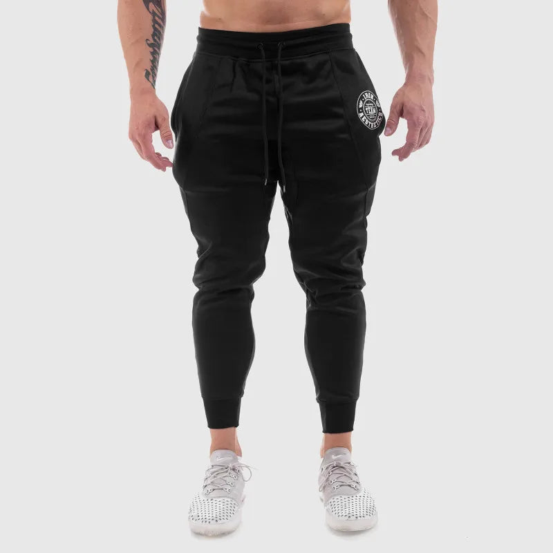 Men Joggers Casual Pants Sports pants men's Gyms fitness sports trousers new fashion printed muscle men's fitness training pants