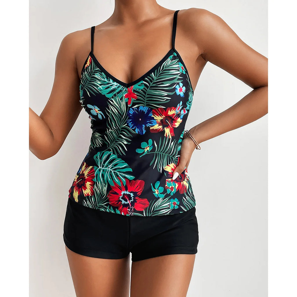 Women's Plus Size Two-Piece Bikini Set