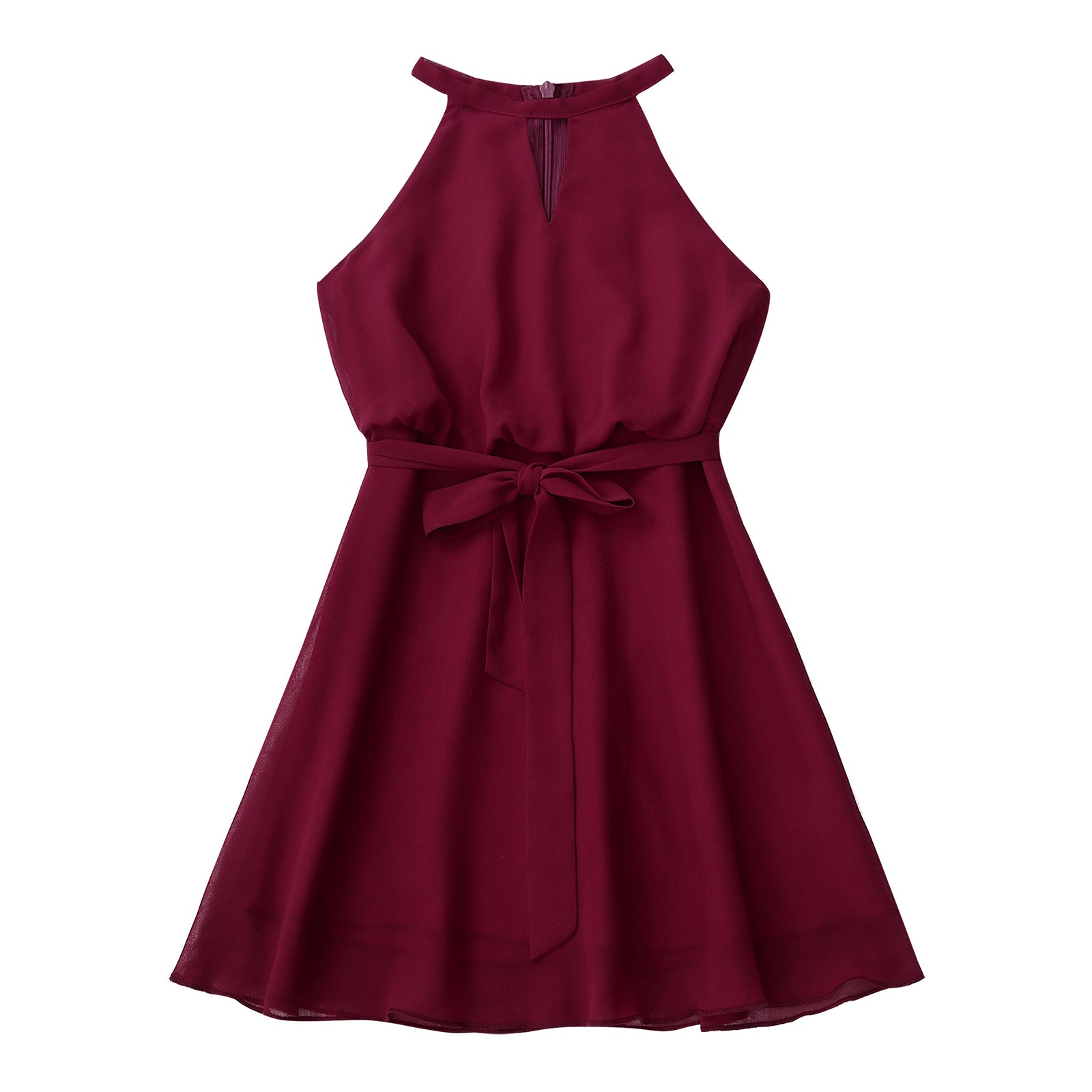 Girls' Chiffon Flower Wedding Party Dress