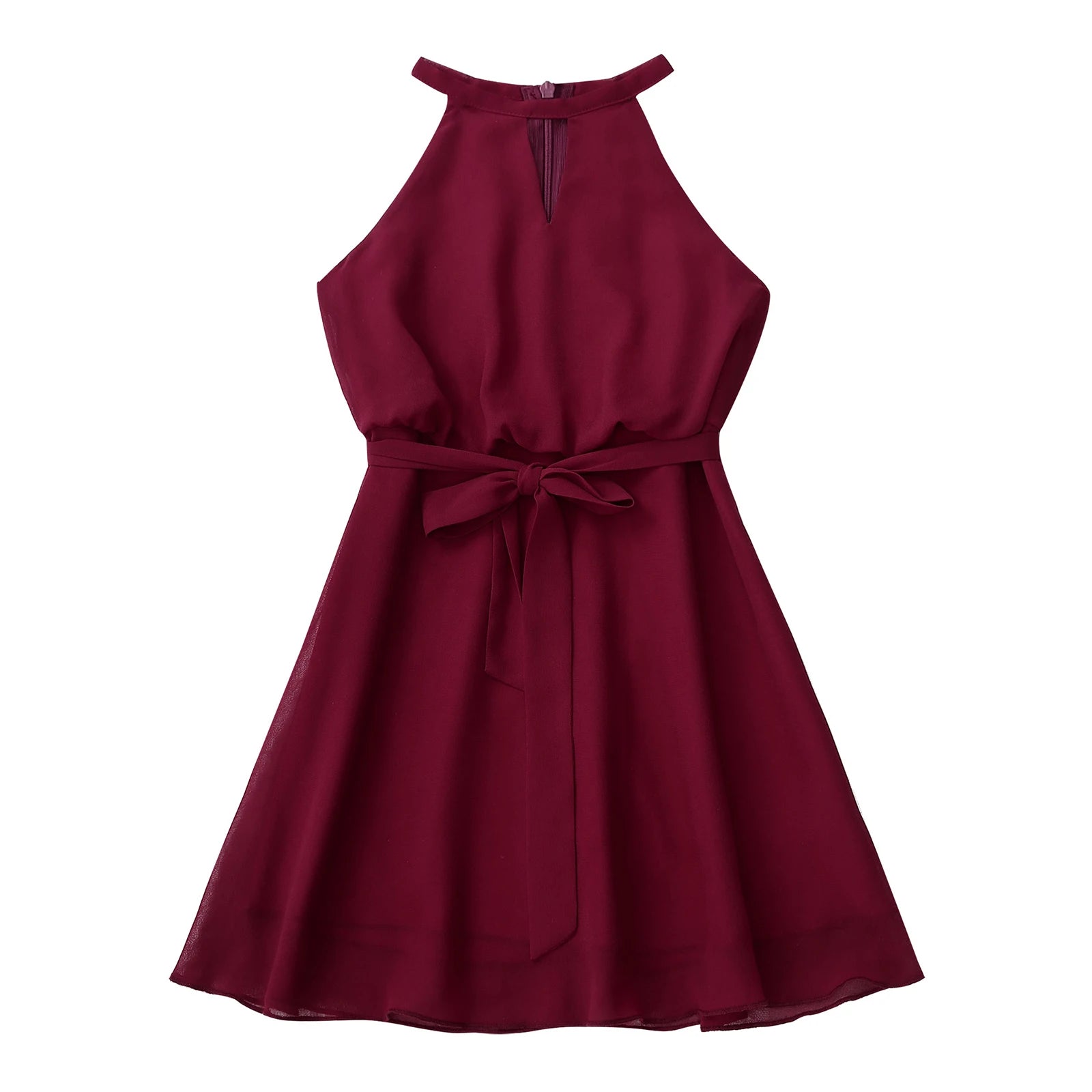 Girls' Chiffon Flower Wedding Party Dress