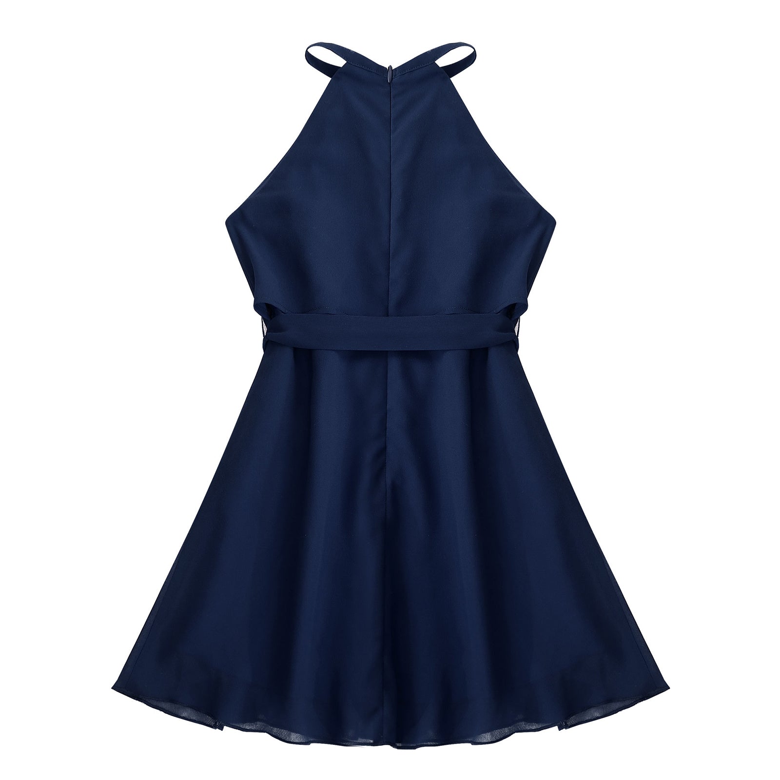 Girls' Chiffon Flower Wedding Party Dress