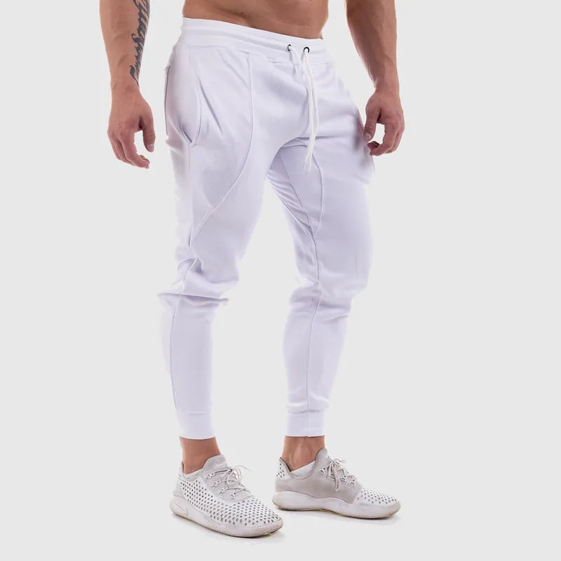 Men Joggers Casual Pants Sports pants men's Gyms fitness sports trousers new fashion printed muscle men's fitness training pants
