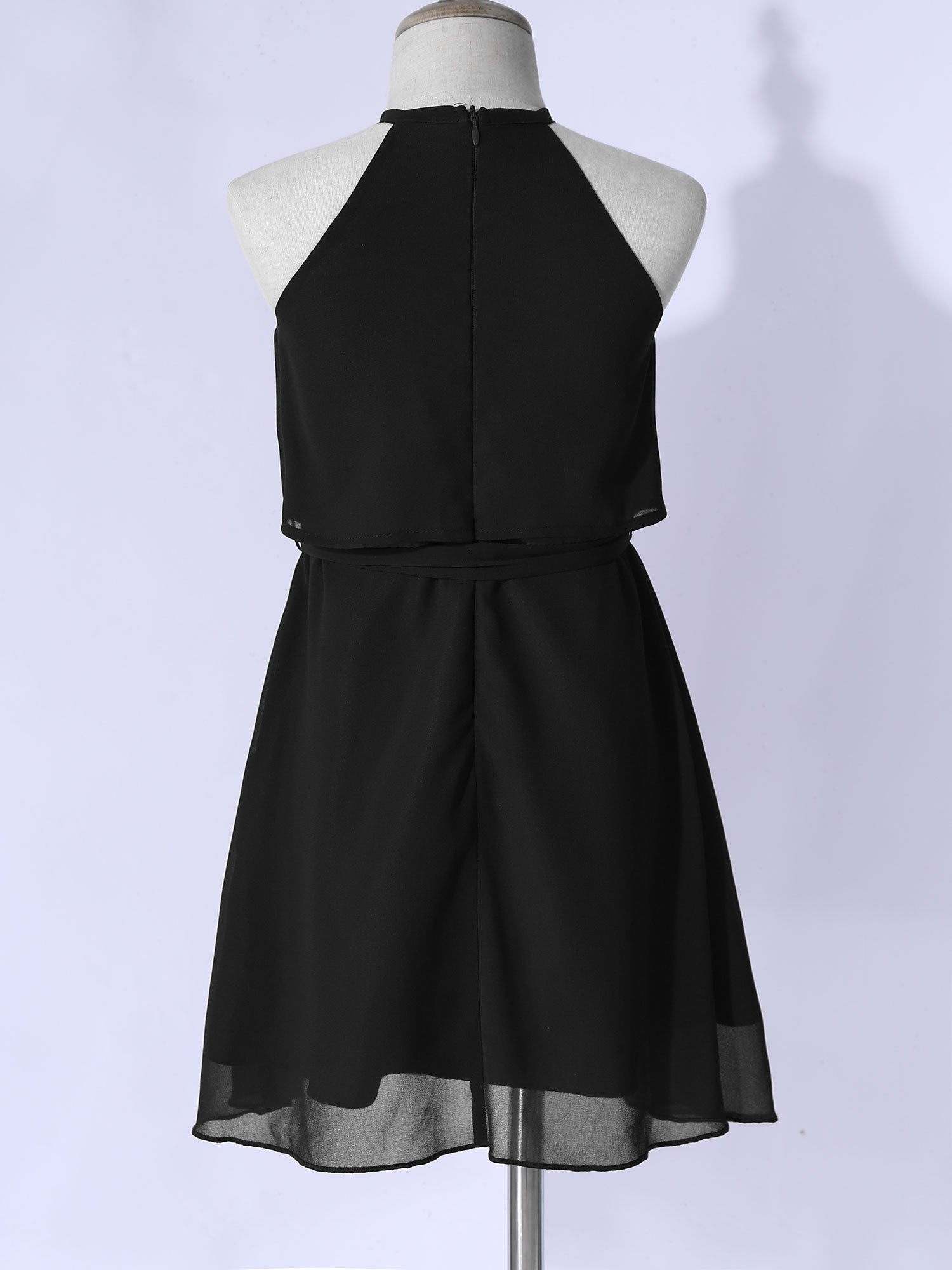 Girls' Chiffon Flower Wedding Party Dress