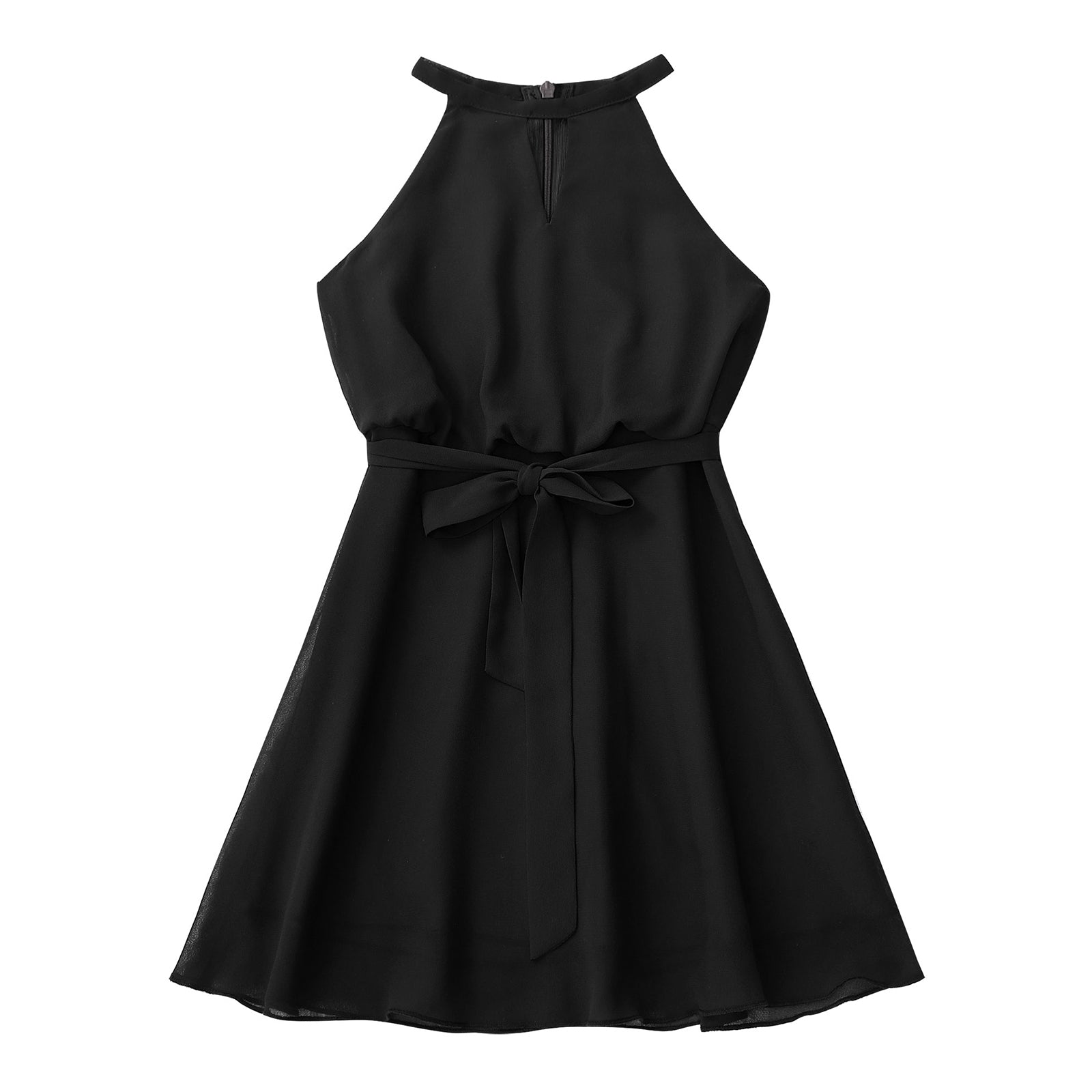 Girls' Chiffon Flower Wedding Party Dress