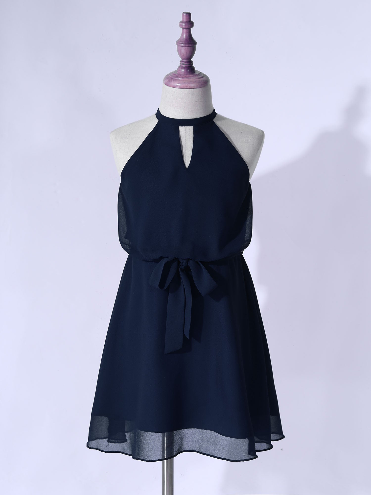 Girls' Chiffon Flower Wedding Party Dress