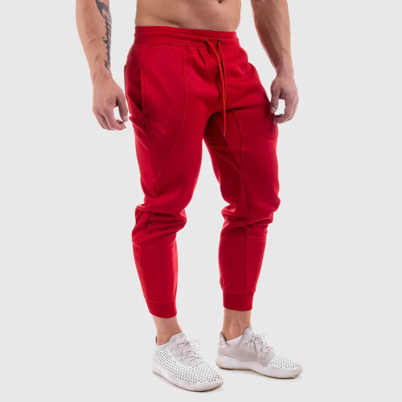 Men Joggers Casual Pants Sports pants men's Gyms fitness sports trousers new fashion printed muscle men's fitness training pants