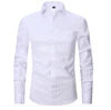Liu Ming Customized Men S Spring Summer Fashion Clothing Cotton Comfortable Business Long Sleeve Solid Stripe Shirts