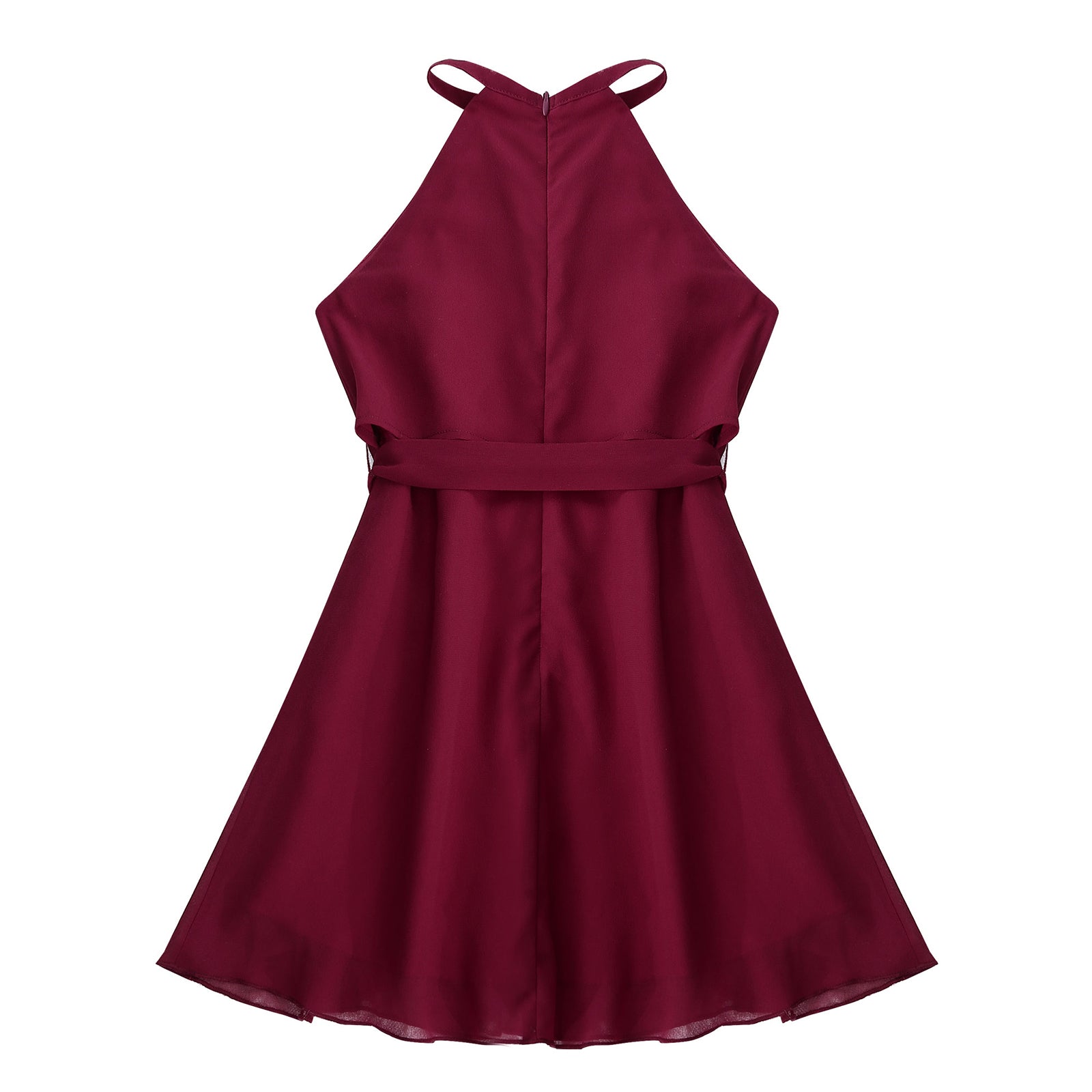 Girls' Chiffon Flower Wedding Party Dress