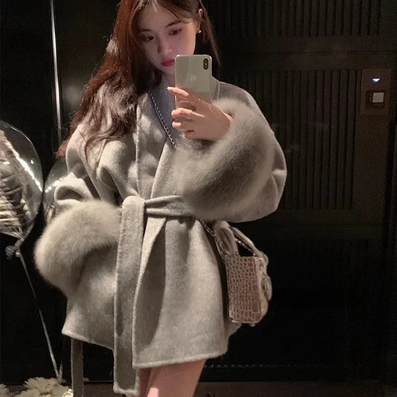 Tossy Fox Wool Overcoat