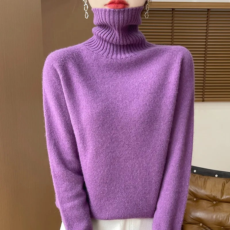 Autumn Winter Merino Knit Sweater