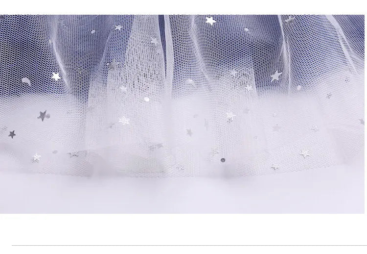 Girls' Sequin Mesh Fancy Dress (9-11Y)