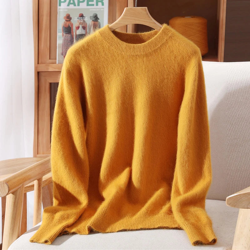 Autumn Winter Mink Cashmere Sweater