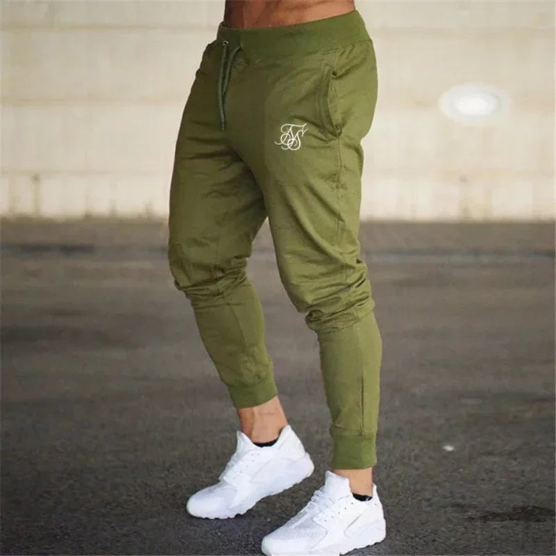Mens Joggers Casual Cargo Pants Fitness Male Sportswear Tracksuit Bottoms Skinny Sweatpants Trousers Gym Jogging Track Pants