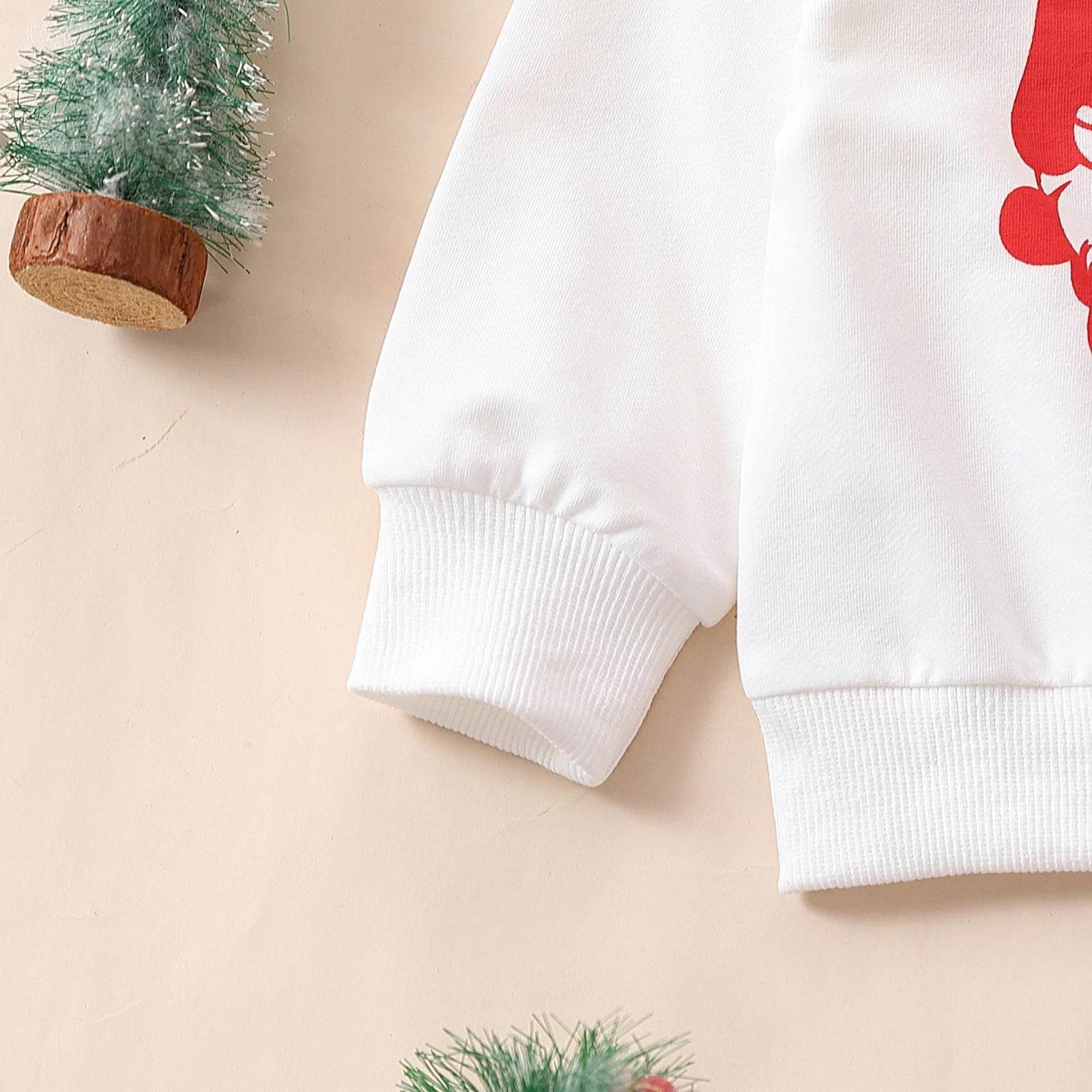 Baby Boys' Christmas Santa Sweatshirt & Pants Set