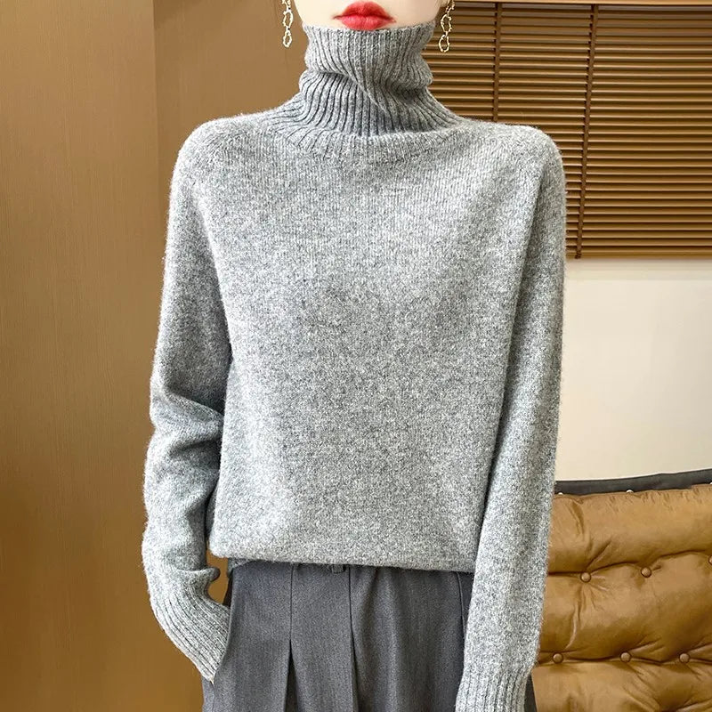 Autumn Winter Merino Knit Sweater