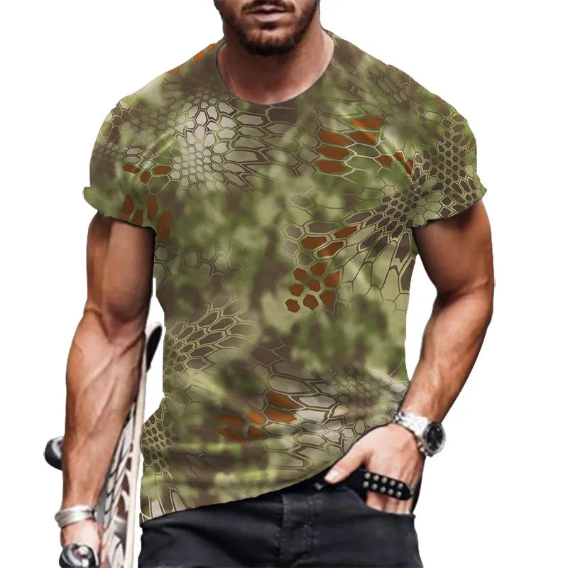 Men's Camo T-Shirts Short