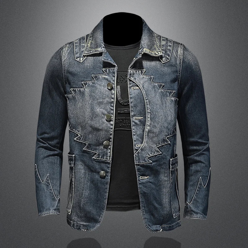 Men’s Premium Slim Denim Coat