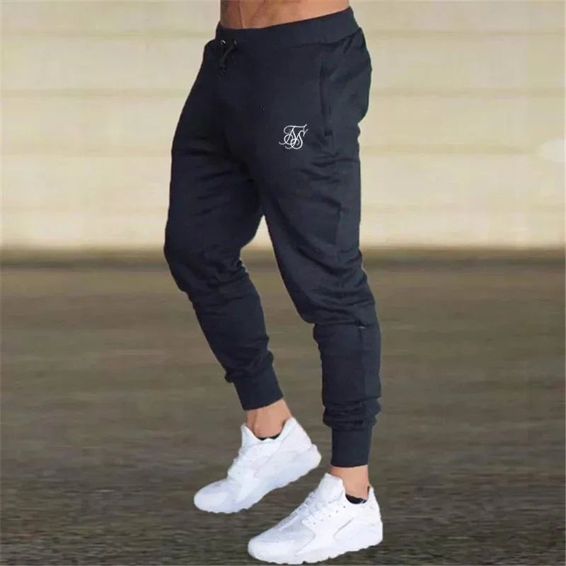Mens Joggers Casual Cargo Pants Fitness Male Sportswear Tracksuit Bottoms Skinny Sweatpants Trousers Gym Jogging Track Pants
