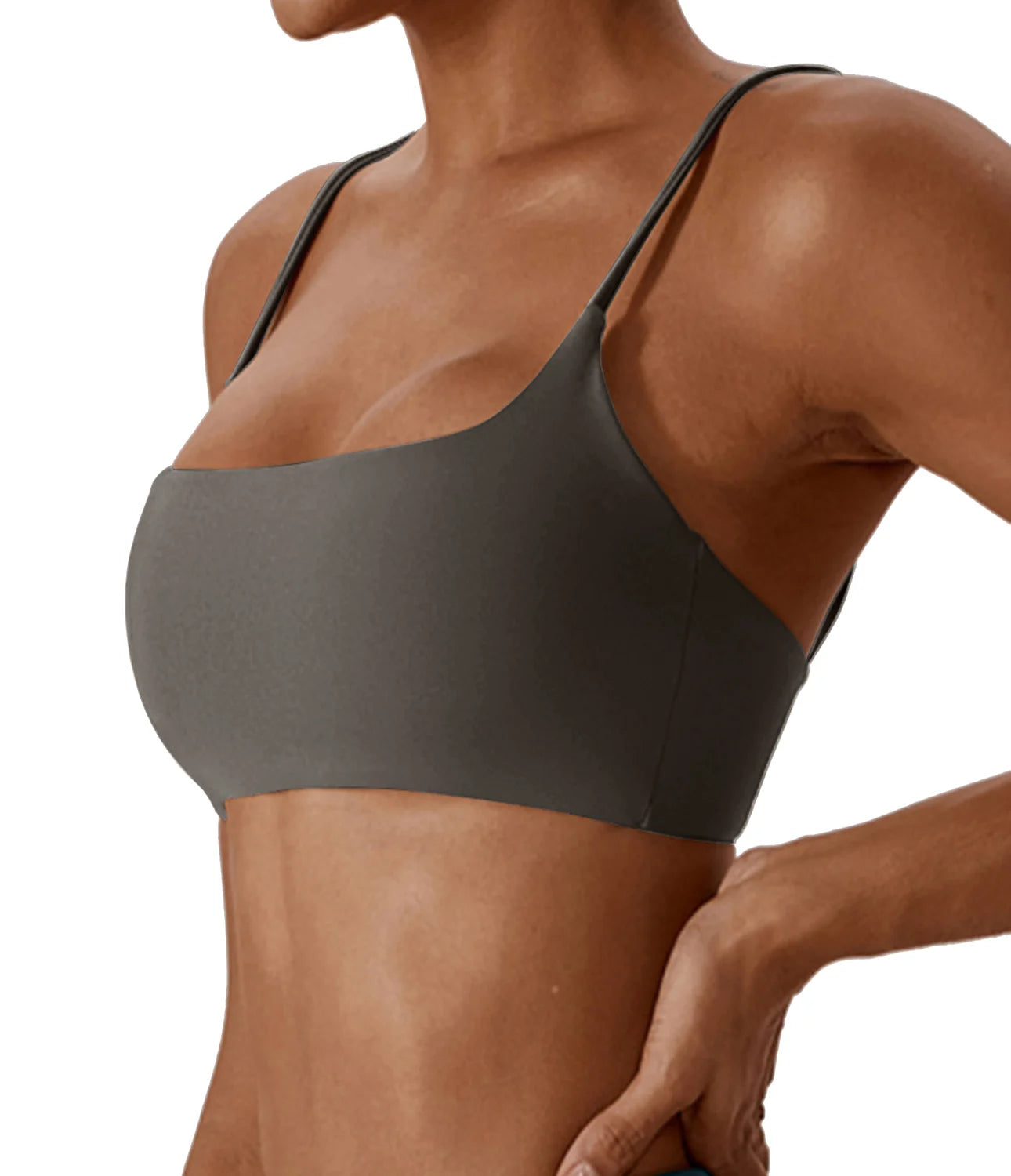 Women's Cross-Back Strappy Sports Bra