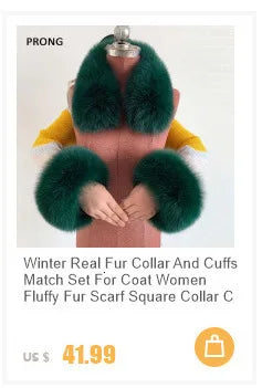 100% Real Fur Collar Luxury Warm Natural Raccoon Fur Scarf Women Genuine Fur Collar Scarves Large Fur Shawl Male Jacket Coat