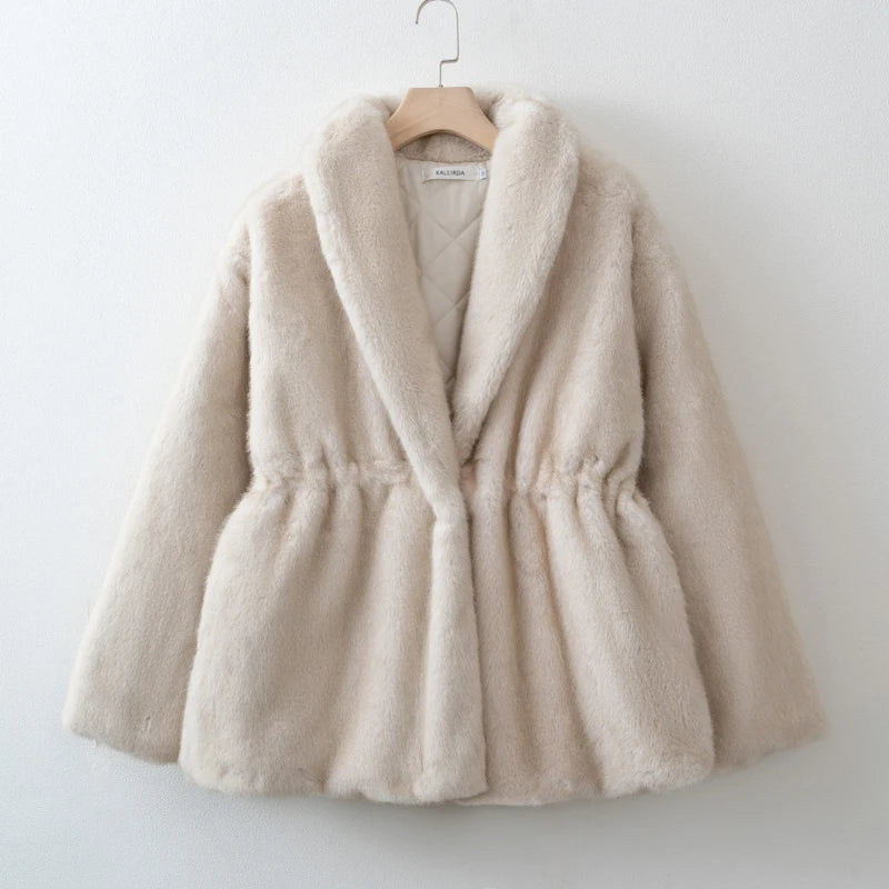 faux fur coat women