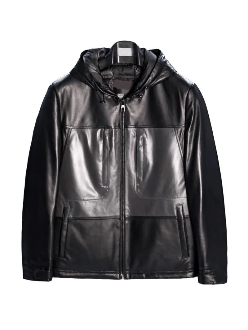 Street Luxe Sheepskin Down Coat