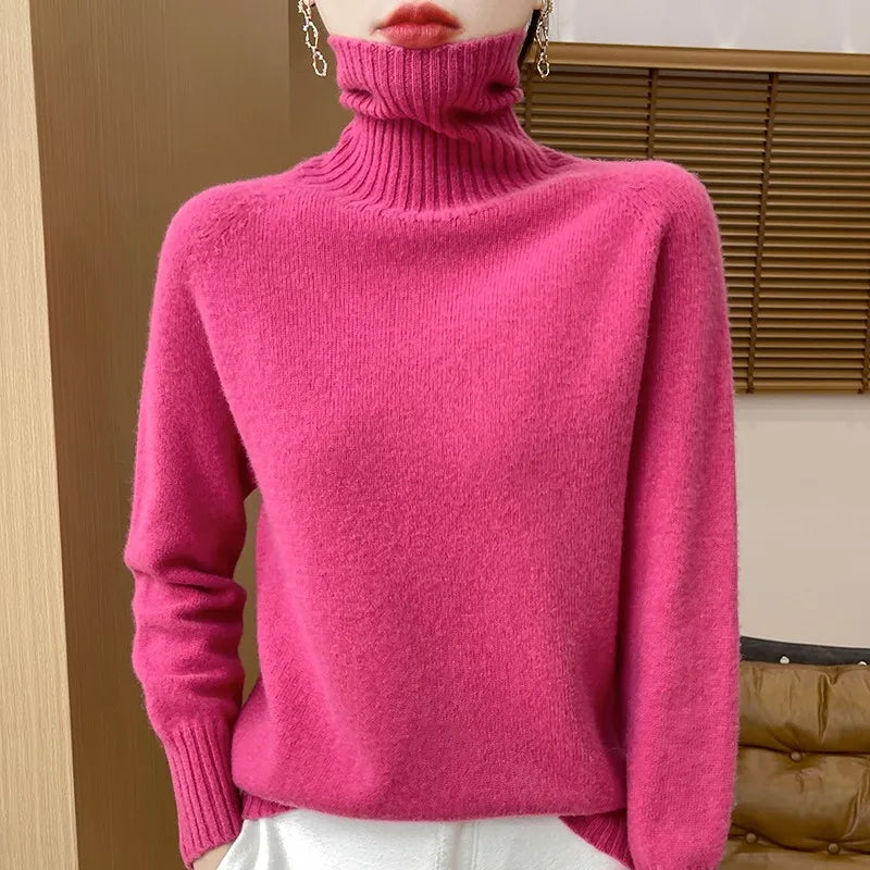 Autumn Winter Merino Knit Sweater