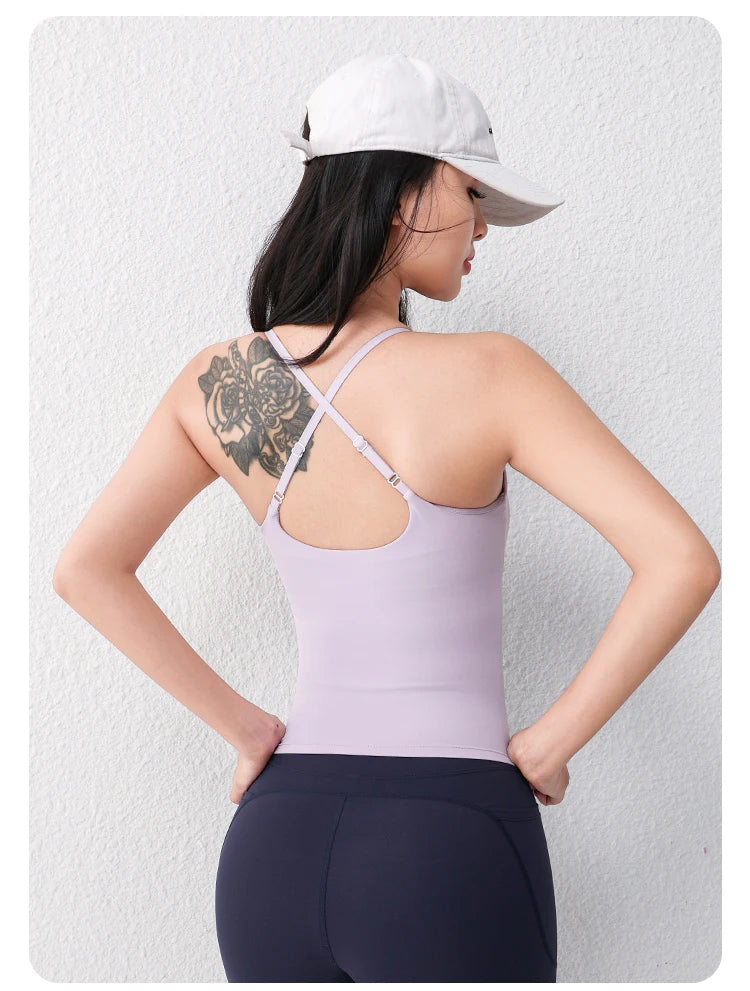 Women's U-Neck Yoga Sports Vest